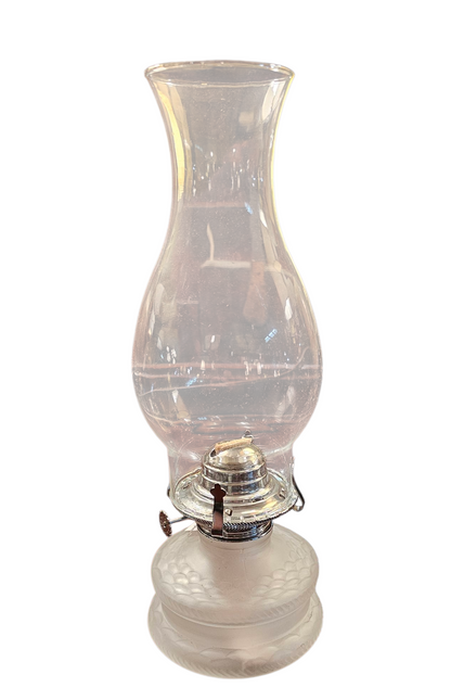 Frosted Glass Oil Lamp