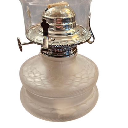 Frosted Glass Oil Lamp