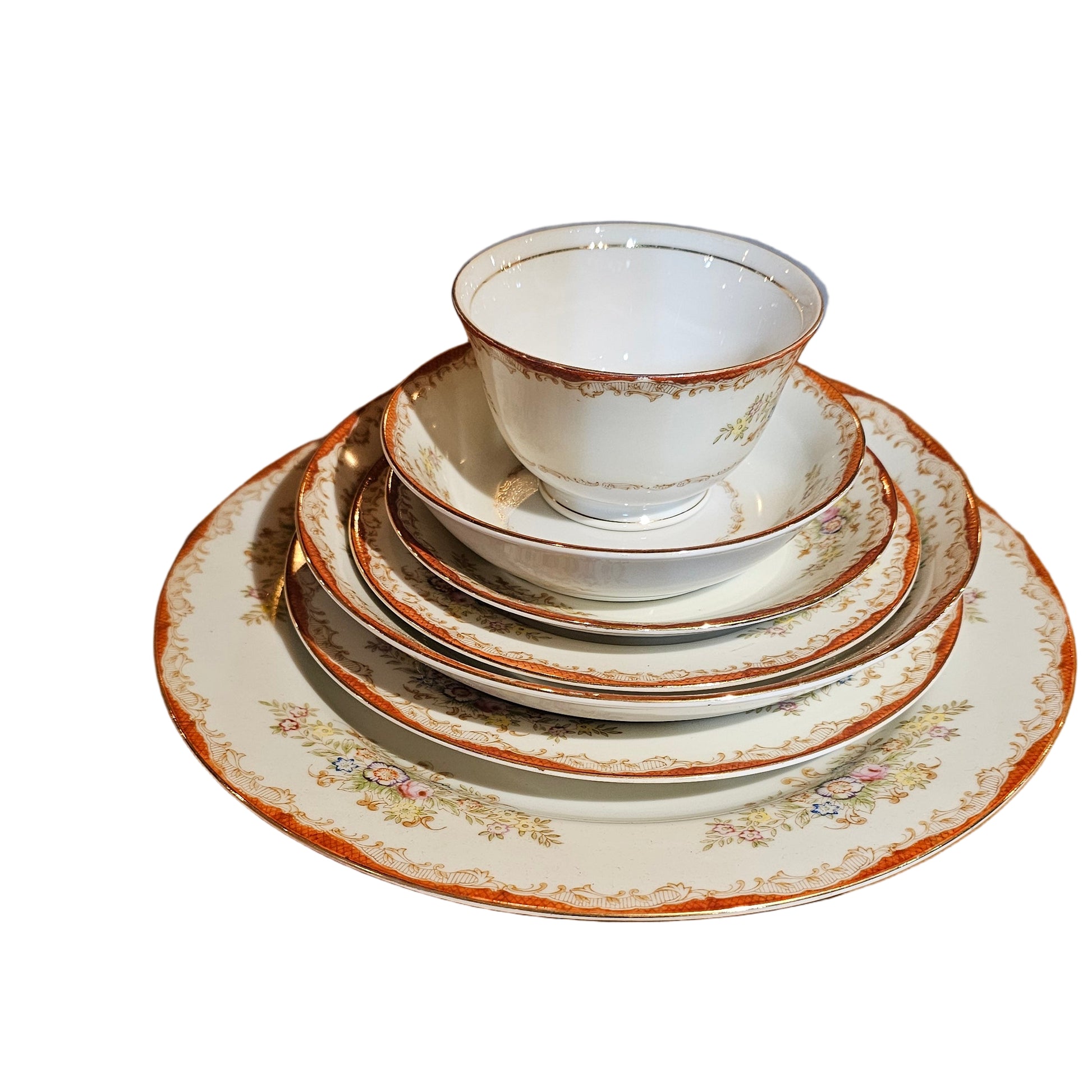 Sone Noritake Floral Serving Set for 12