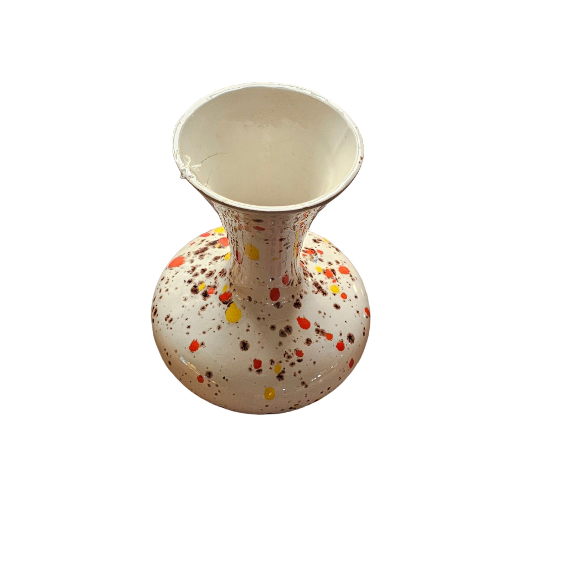 Splatter Vase Retro Pop Art