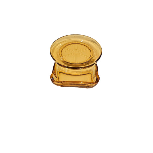 Amber Stacking Trinket Dish Duo