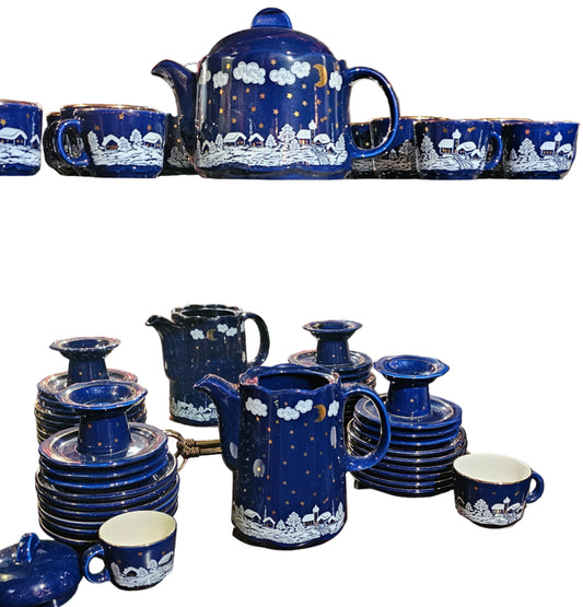 Wächtersbach “Winter Village” Ceramic Set