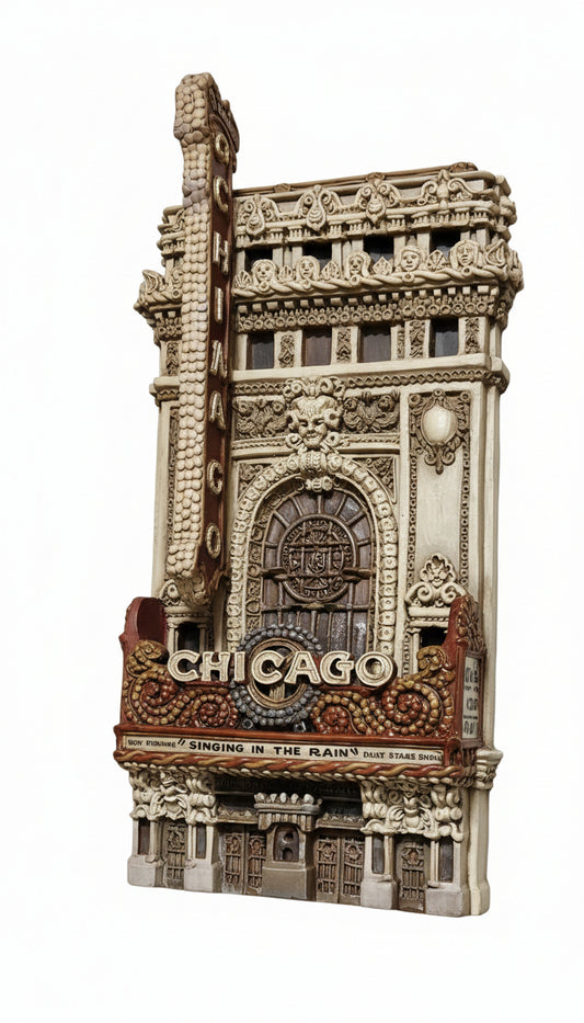 chicago theatre sculpture