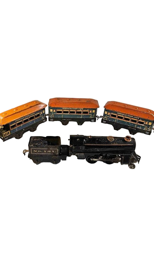 American Flyer Train Set – 1930s Vintage Electric Toy Train