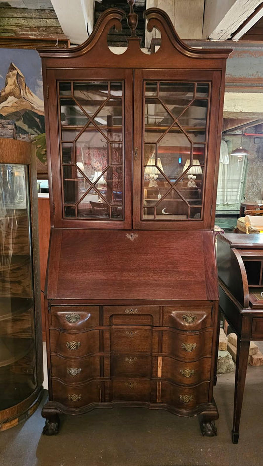 Mahogany Early American Secretary Desk