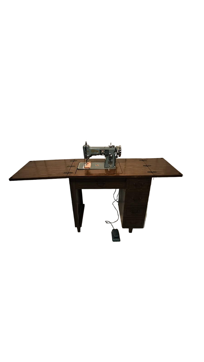 Sewing Machine with Desk – 1950s Japanese – Beyond Grandmas House