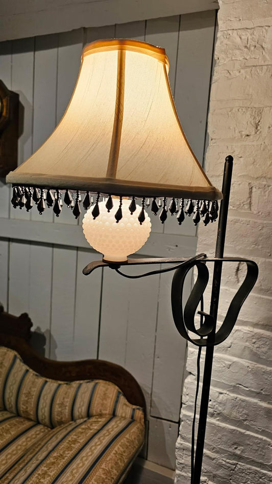 Wrought Iron Vintage Floor Lamp