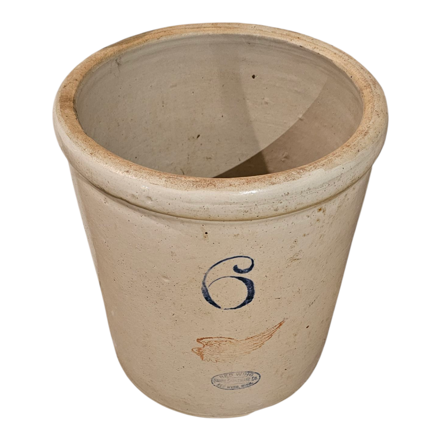 Stoneware Crock | Red Wing 6-Gallon