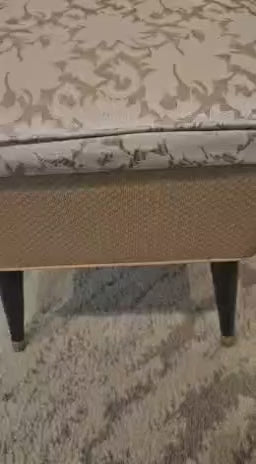 Retro Sewing Storage and Seat