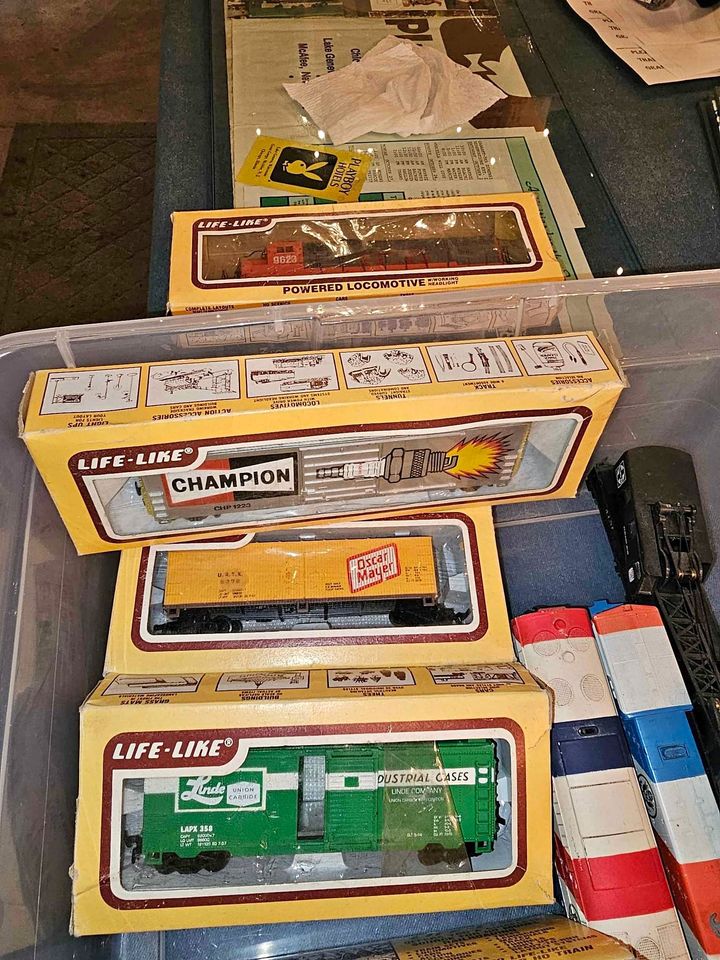 Model Train Set Box Toy Train Set – Original Box Collectible – Beyond Grandmas House